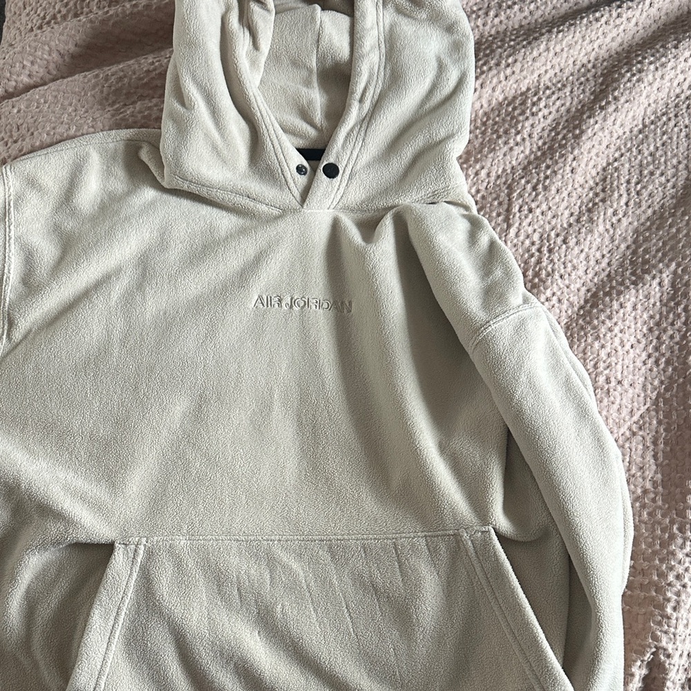Jordan Cream Pullover Hoodie